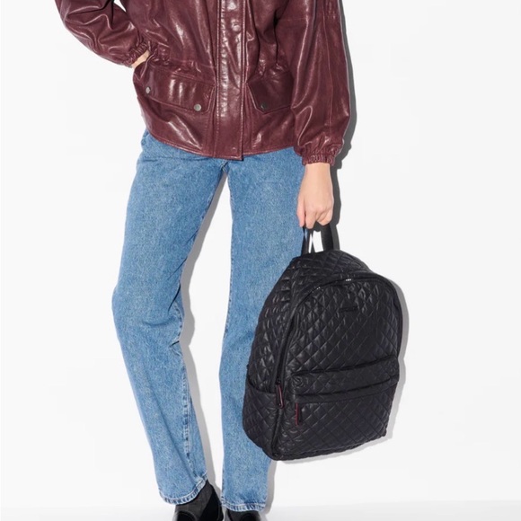 MZ Wallace Black Metro Backpack Deluxe - Picture 7 of 9